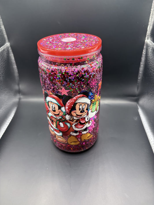 16 Oz Pink Mouse Tumbler